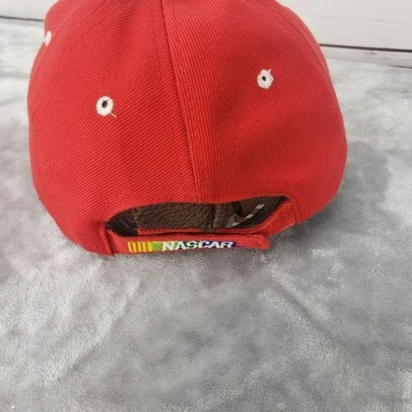 NASCAR‎ Racing #8 Dale Earnhardt Jr Hat Red strapback Baseball Trucker Cap - Picture 7 of 9